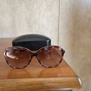 Coach Brown Sunglasses with Black Case